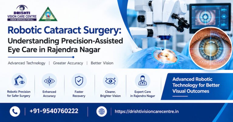 Robotic Cataract Surgery in Rajendra Nagar